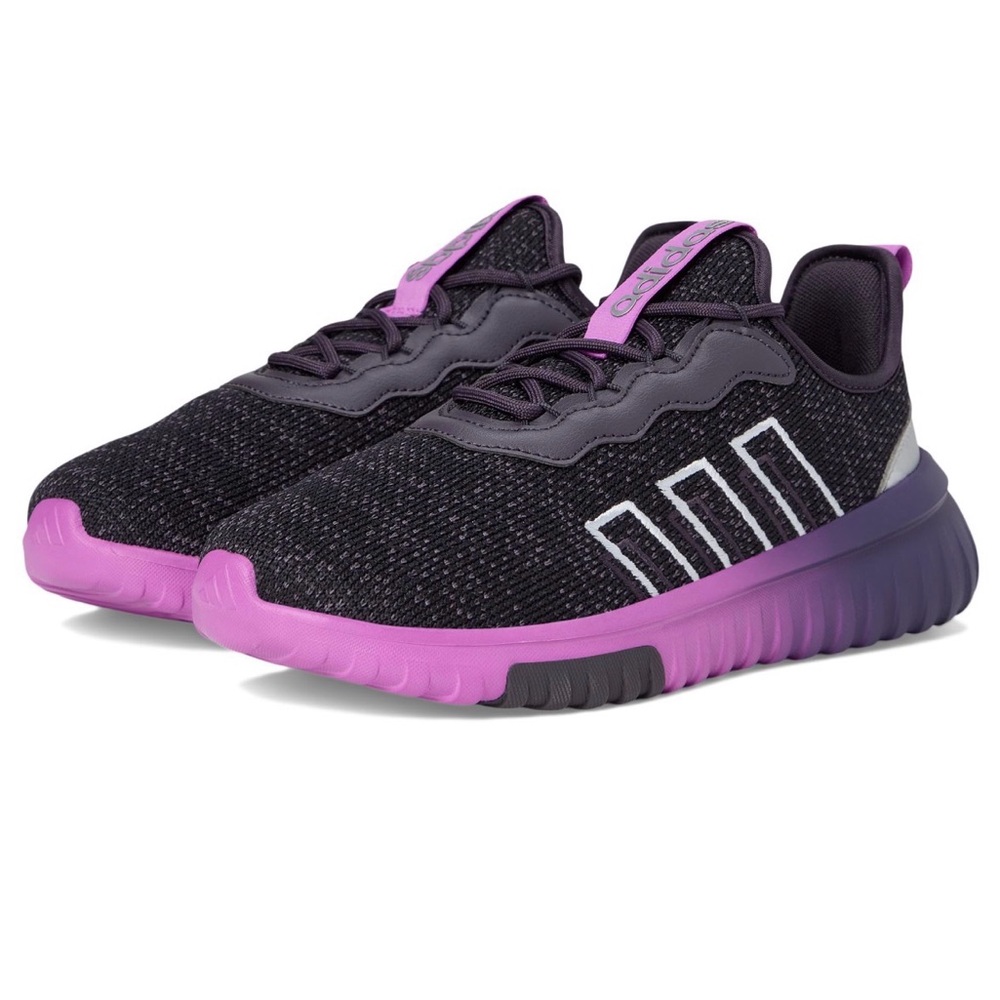 Adidas Big Kids' Aurora Plum Sneakers 6.5